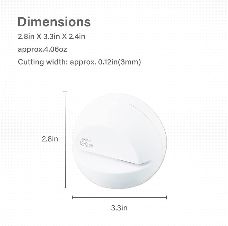 Asmix Electric Letter Opener,LO85W White Letter openers Envelope, Envelope Opener, (Japan Import) - Image 5